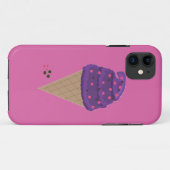 Eiscreme-Waffel Case-Mate iPhone Hülle (Rückseite (Horizontal))