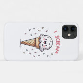Eiscreme-Waffel mit Streuseln Case-Mate iPhone Hülle (Rückseite (Horizontal))