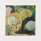 Eiscreme Wandteppich (Vorderseite)