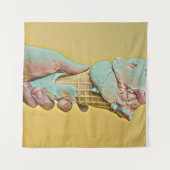 Eiscreme Wandteppich (Vorderseite (Horizontal))