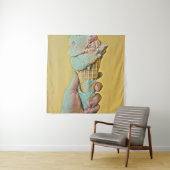 Eiscreme Wandteppich (Beispiel)