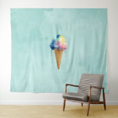 Eiscreme Wandteppich (Beispiel (Horizontal))