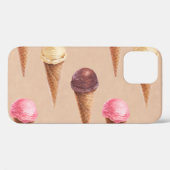 Eiscreme Wasserfarbe Nahtlose Illustration Case-Mate iPhone Hülle (Rückseite (Horizontal))