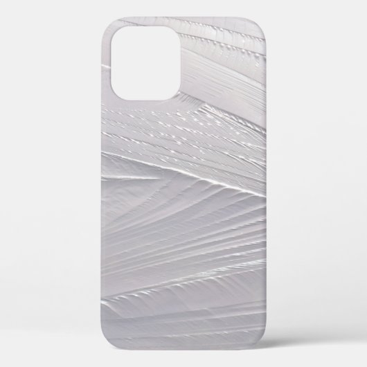 Eiscreme, weißer Schnee im Winter Case-Mate iPhone Hülle (Rückseite)