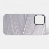 Eiscreme weißer Schnee Winter iPhone Hülle (Rückseite (Horizontal))