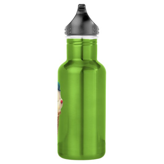 Eiscreme Welpe - Sweet & Chill Edelstahlflasche (Rechts)