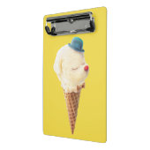 Eiscreme Welpe - Sweet & Chill Mini Klemmbrett (Gewinkelt2)