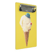 Eiscreme Welpe - Sweet & Chill Mini Klemmbrett (Schrägansicht)