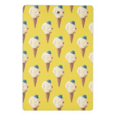 Eiscreme Welpe - Sweet & Chill Mini Klemmbrett (Rückseite)