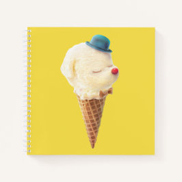 Eiscreme Welpe - Sweet & Chill Notizblock