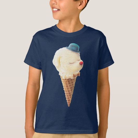 Eiscreme Welpe - Sweet & Chill T-Shirt (Vorderseite)
