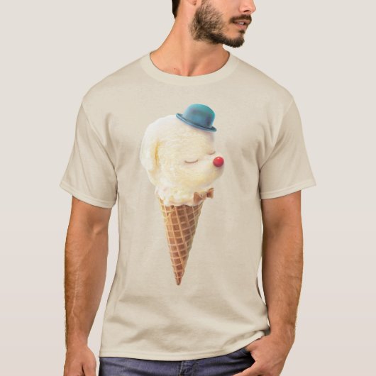 Eiscreme Welpe - Sweet & Chill T-Shirt (Vorderseite)