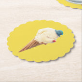 Eiscreme Welpe - Sweet & Chill Untersetzer (angewinkelt)
