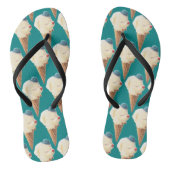 Eiscreme-Welpenmuster Badesandalen (Fußbett)