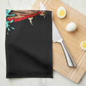 Eiscreme-Welt Geschirrtuch (Viertel Falte)