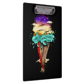 Eiscreme-Welt Klemmbrett (Rechts)