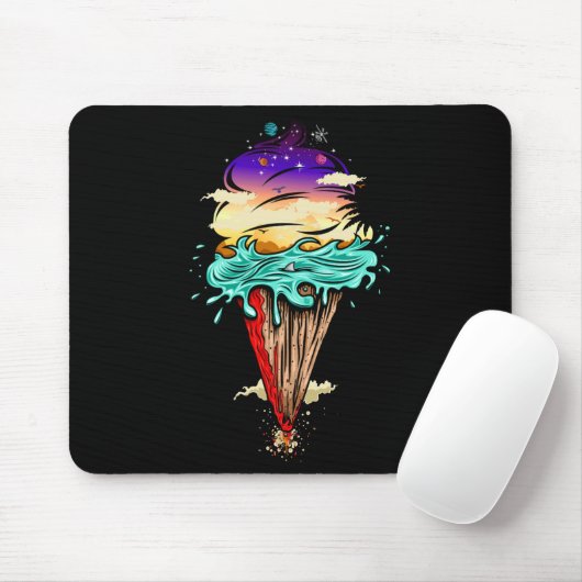 Eiscreme-Welt Mousepad (Mit Mouse)