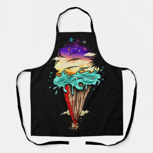 Eiscreme-Welt Schürze