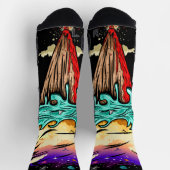 Eiscreme-Welt Socken (Oben)