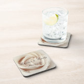 Eiscreme White Rose Untersetzer (Rechte Seite)