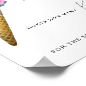 Eiscreme - Wie viele Küsse Brautparty Poster (Ecke)