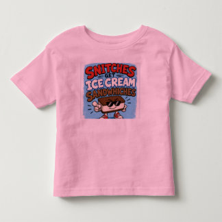 Eiscreme-Wortspiel Kleinkind T-shirt