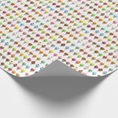 Eiscreme würzt Geburtstag Geschenkpapier (Ecke)