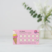 Eiscreme Yummy Ice Creme Gut - Treuekarte (Stehend Vorderseite)