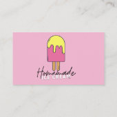 Eiscreme Yummy Ice Creme Gut - Treuekarte (Rückseite)