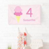 Eiscreme zum Geburtstag Banner (Insitu)