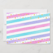 Eiscreme zum Geburtstag Danke, Karten (Rückseite)