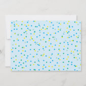 Eiscreme zum Geburtstag Einladung Sommer (Rückseite)