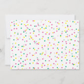 Eiscreme zum Geburtstag Einladung Sommer (Rückseite)