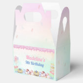 Eiscreme zum Geburtstag Geschenkschachtel (Geöffnet)