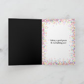 Eiscreme zum Geburtstag Karte (Innenseite)