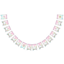 Eiscreme zum Geburtstag Wimpelkette