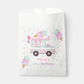 Eiscreme Zwei süße 2. Geburtstags Party Geschenk Geschenktütchen (Vorderseite)
