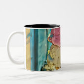 Eiscreme Zweifarbige Tasse (Links)