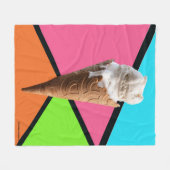 Eiscremedecke Fleecedecke (Vorderseite (Horizontal))