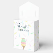 Eiscremedusche Geschenkschachtel (Geöffnet)