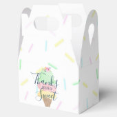 Eiscremedusche Geschenkschachtel (Geöffnet)