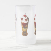 Eiscremefloat Mattglas Bierglas (Mittel)
