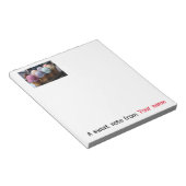 Eiscremeflug Notizblock (angewinkelt)