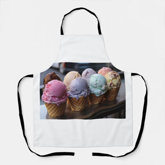 Eiscremeflug Schürze (Vorderseite)