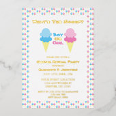 EiscremeGender Folieneinladung (Vorderseite)