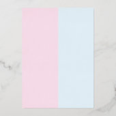 EiscremeGender Folieneinladung (Rückseite)