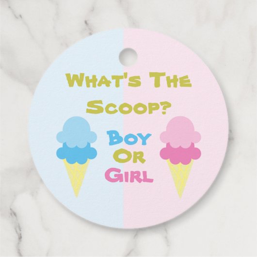 EiscremeGender Geschenkanhänger (Rückseite)