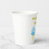 EiscremeGender Pappbecher (Rechts)