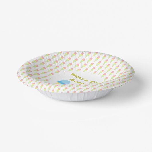 EiscremeGender Pappteller (Gewinkelt)