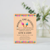 EiscremeGender Postkarte (Stehend Vorderseite)